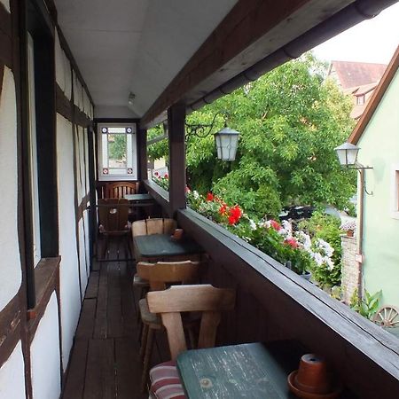 Gaestehaus Gerlinger Rothenburg ob der Tauber Eksteriør billede